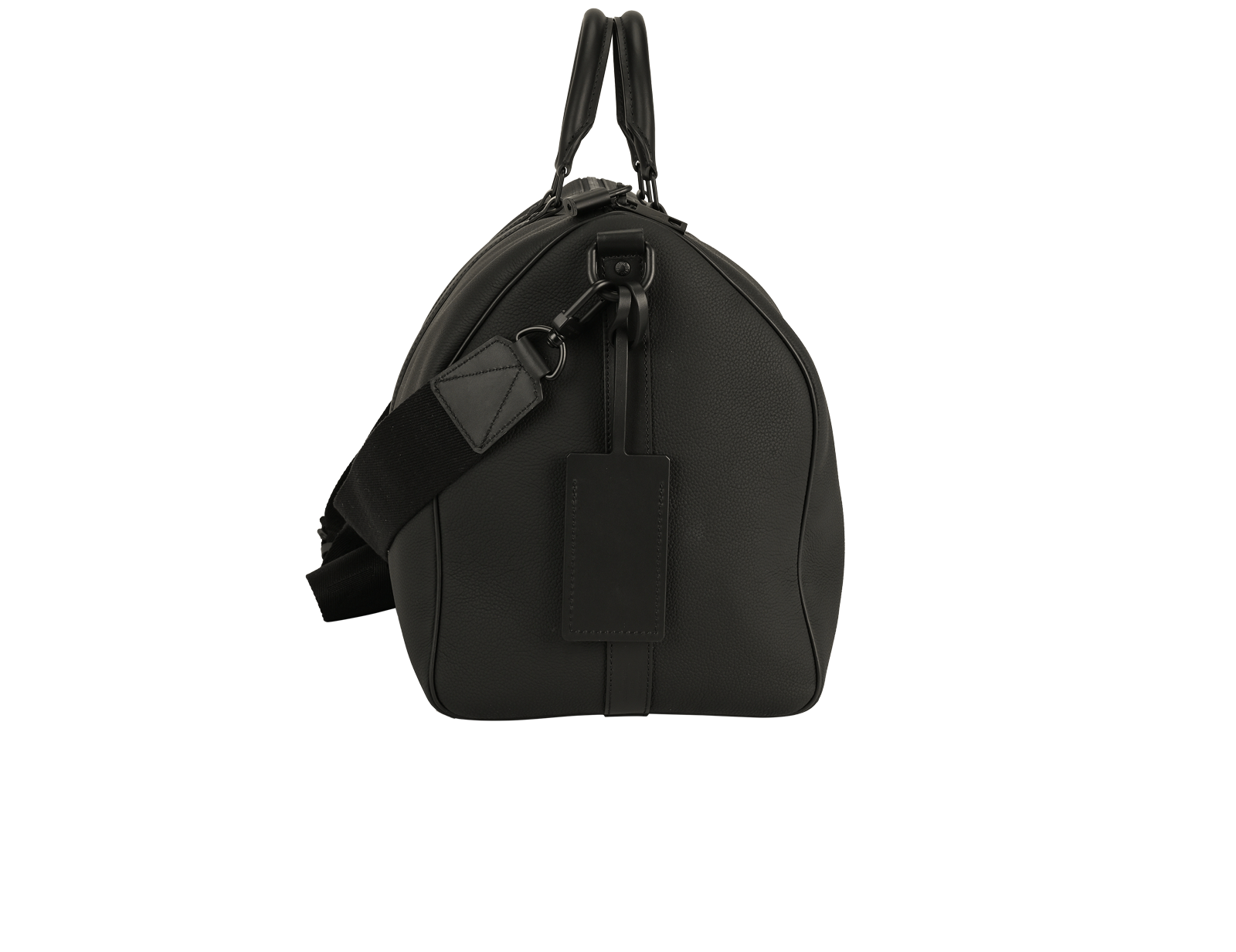 Keepall Bandouliere 50, &pound;1,950, Handbags, Black, Leather, Side view